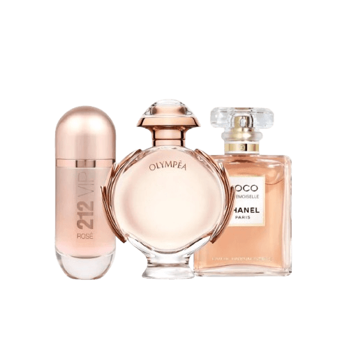 3-Piece Fragrance Set: 212 VIP Rose, Olympea & Coco Mademoiselle